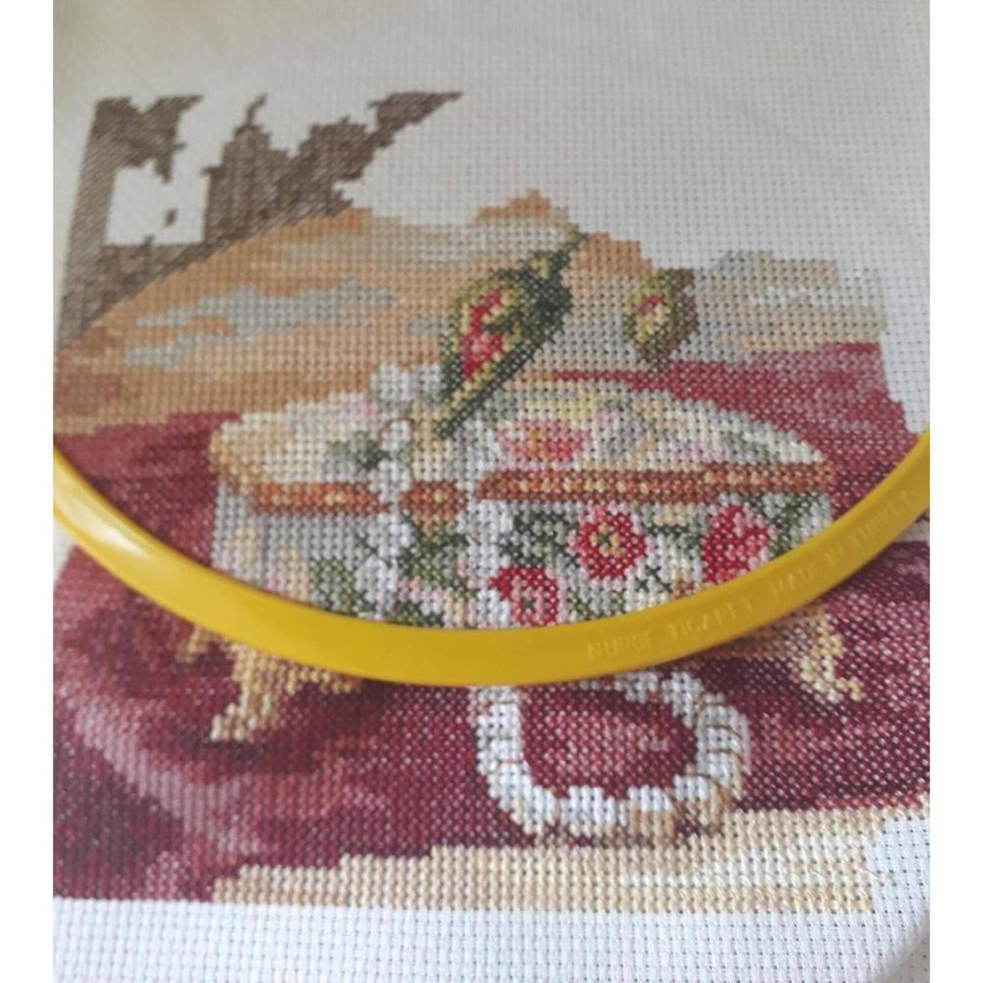 Alisa Roses In The Living Room Cross Stitch Kit